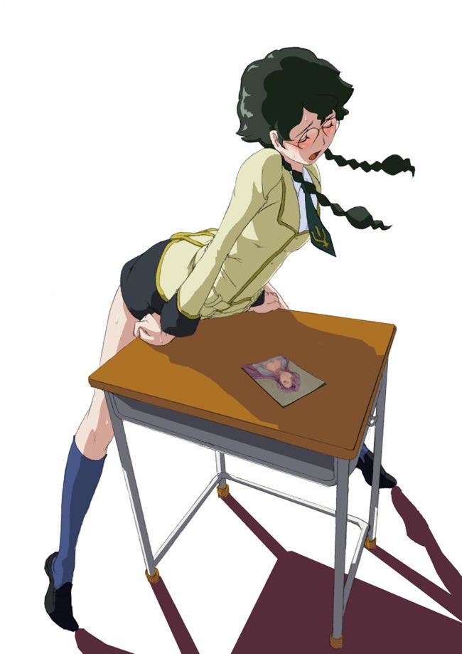 机の角におまんこ当ててオナニーする角オナにはまってる変態スケベ女の子いやらしすぎワロタw・・・角オナニー二次エロ画像