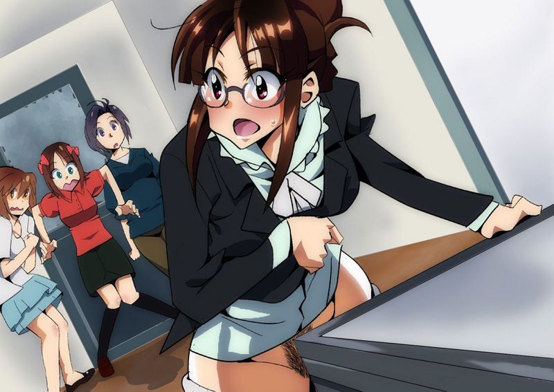 机の角におまんこ当ててオナニーする角オナにはまってる変態スケベ女の子いやらしすぎワロタw・・・角オナニー二次エロ画像