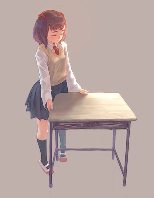 机の角におまんこ当ててオナニーする角オナにはまってる変態スケベ女の子いやらしすぎワロタw・・・角オナニー二次エロ画像