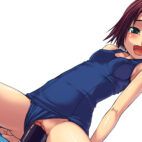 淫乱すぎてバイブをおマンコにぶっさして変態オナニーしちゃってる女の子の二次元エロ画像のサムネイル画像